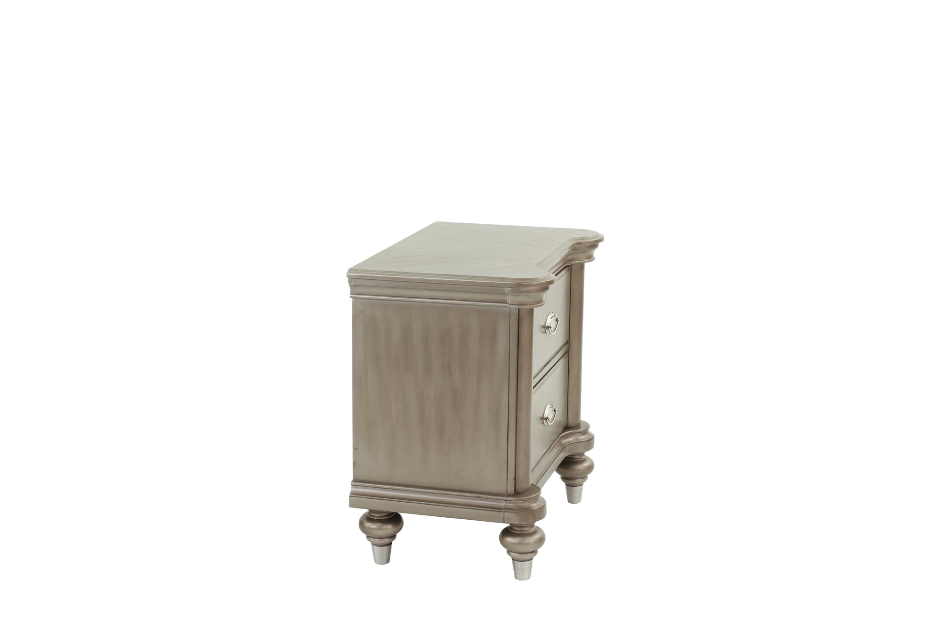 Nightstand In Champagne Champagne Wood