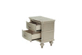 Nightstand In Champagne Champagne Wood