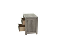 Nightstand In Light Gray Oak Light Gray Wood