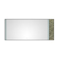 84x 36Inch LED Mirror Bathroom Vanity Mirror with Back matt black-aluminium