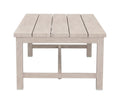 Durable Aluminum Coffee Table Solid Construction