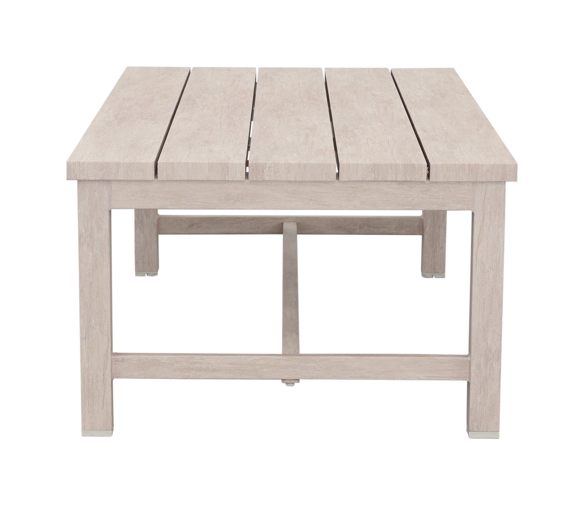 Durable Aluminum Coffee Table Solid Construction