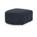 Ottoman For Modular Sofa Black Foam