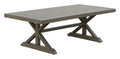 Brown Aluminum Coffee Table Mission Influences,