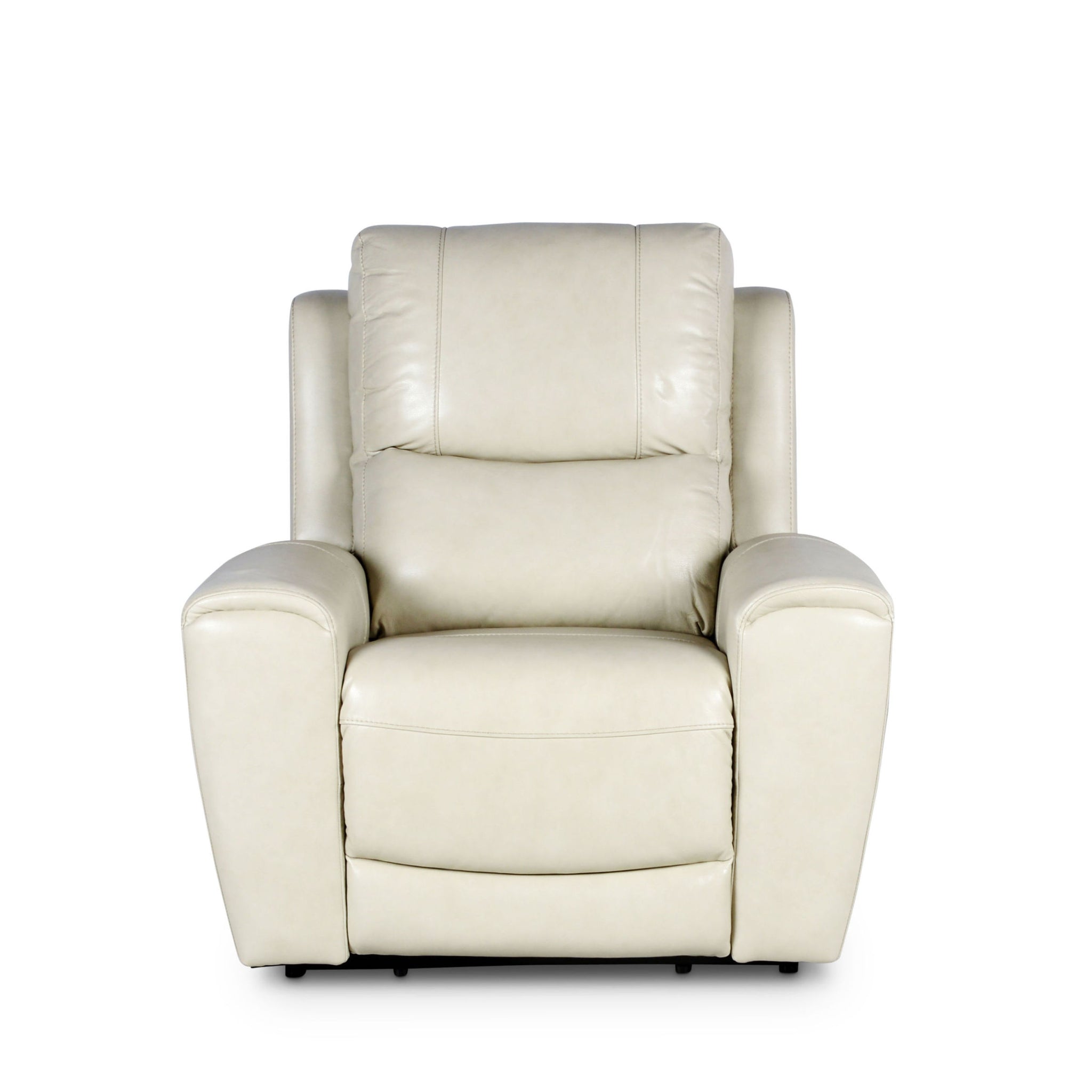 Laurel Pwr Pwr Chair Ivory Ivory Foam Leather