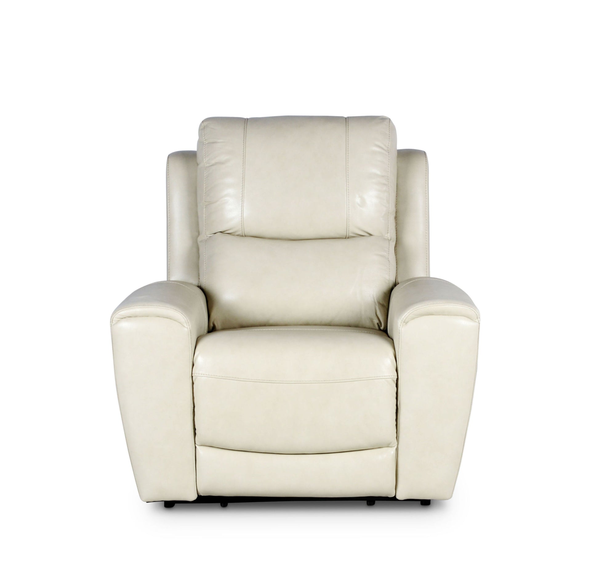 Laurel Pwr Pwr Chair Ivory Ivory Foam Leather