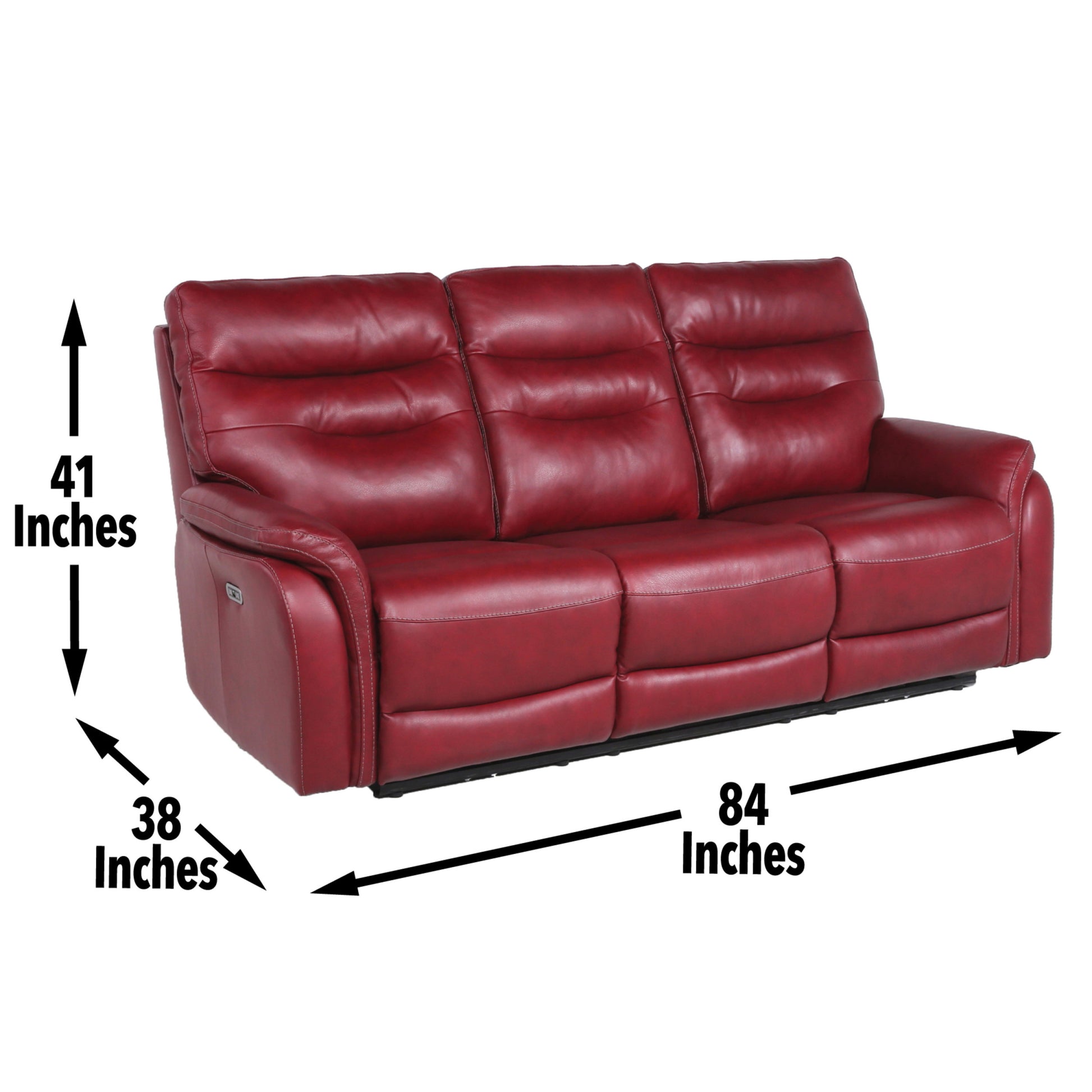 Top Grain Leather Motion Set: Decadent Comfort