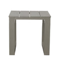 Versatile Patio End Table Neutral Tones, Modern