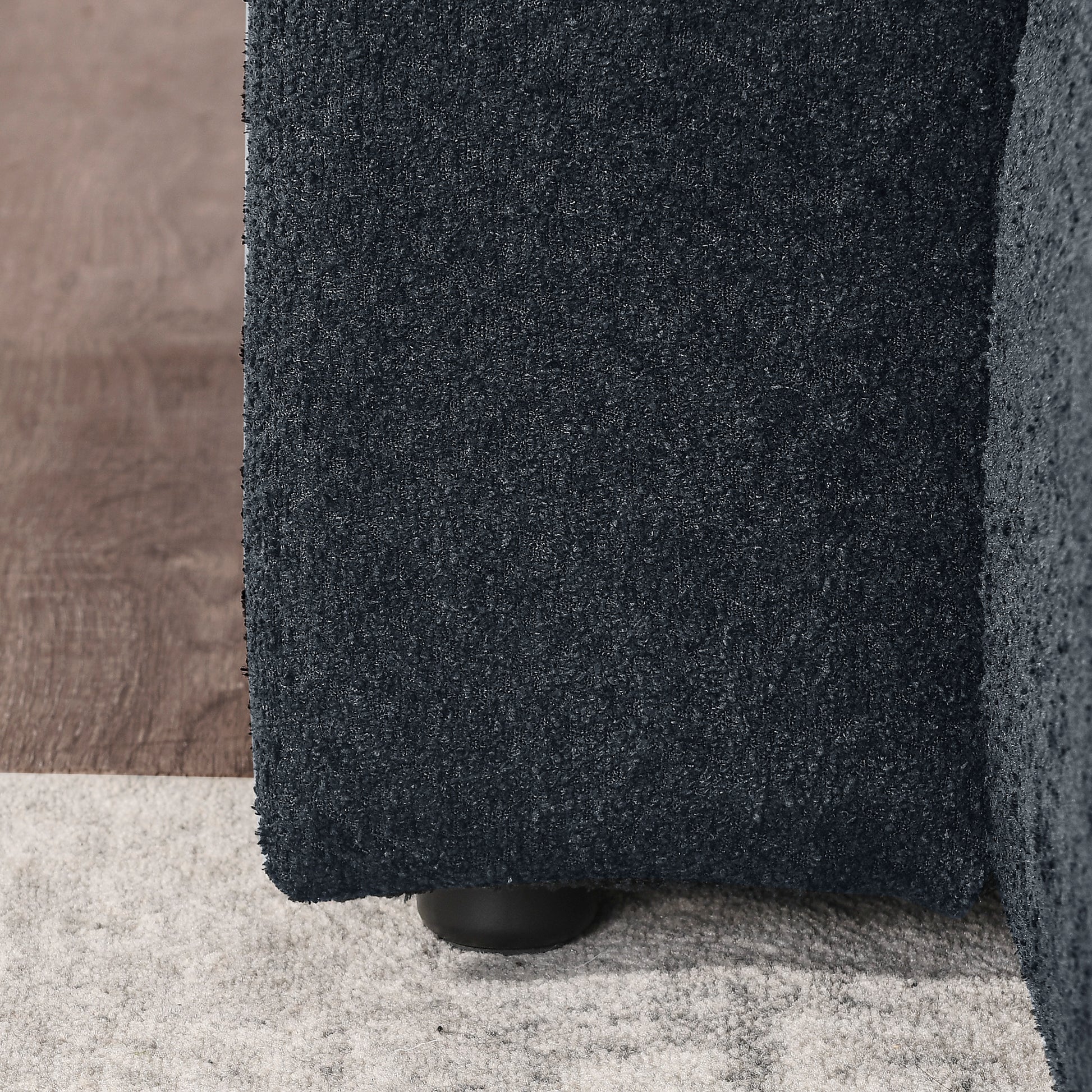 Left Chaise For Modluar Sofa Black Foam