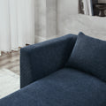 Left Chaise For Modular Sofa Navy Foam