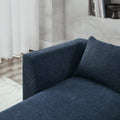 Ottoman For Modular Sofa Navy Foam