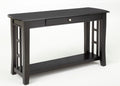 Cassidy Sofa Table Ebony Solid Wood Mdf