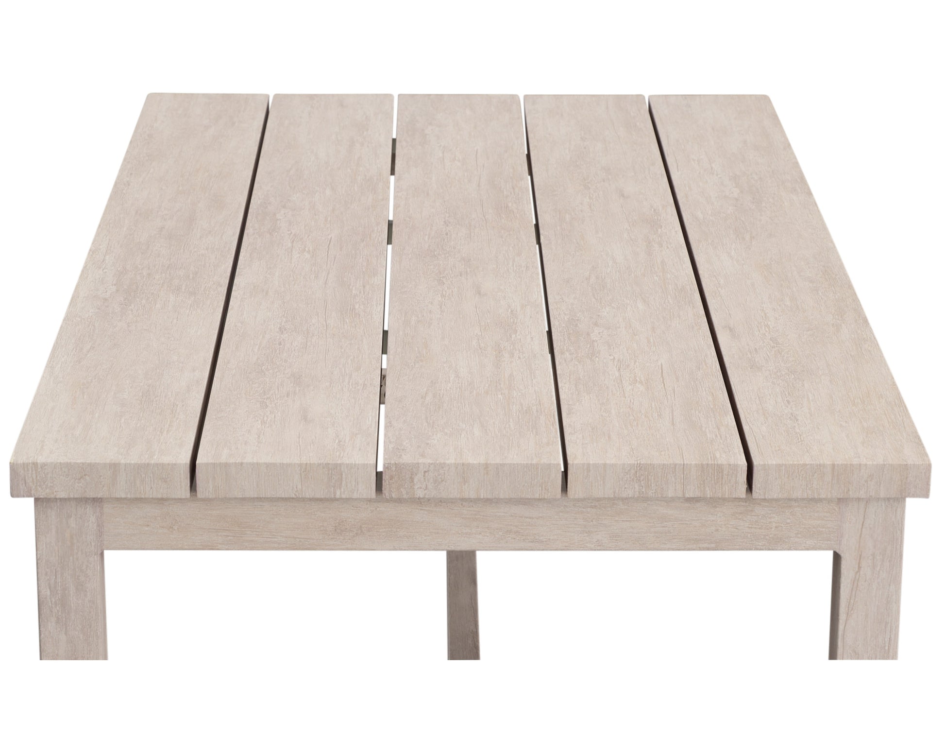 Durable Aluminum Coffee Table Solid Construction