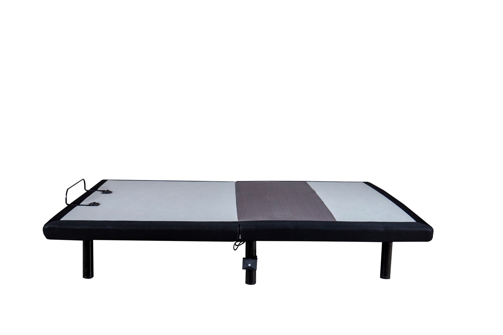 Queen Softform Adjustable Bed Base Customizable Comfort And Relaxation Independent Head And Foot Incline Wireless Remote Or App Control Queen White Metal & Wood