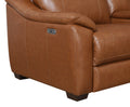 Leather Sectional Collection Whiskey Coach Top Grain Leather Style And Spacious Seating Brown Light Duty Foam Leather 6 Seat