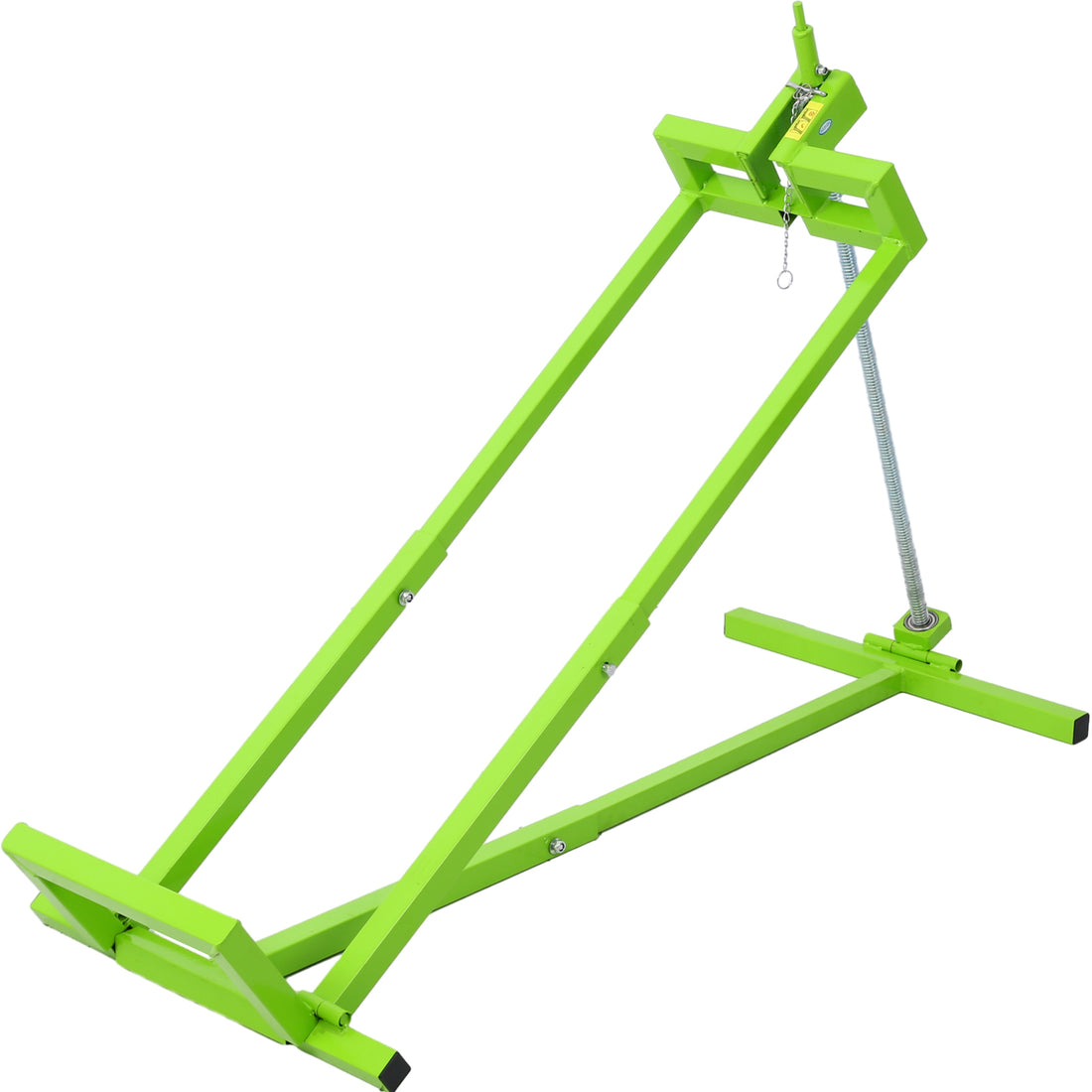 Easy Lawn Mower Lift For Riding Tractors800 Lbs Capacity Lawn Tractor Lifter, Ride On Mower, Cleaning Aid, Universal, Lawn Tractor Lift, Lawn Tractor 45 Tilt Adjustable, Green Lime Green Steel