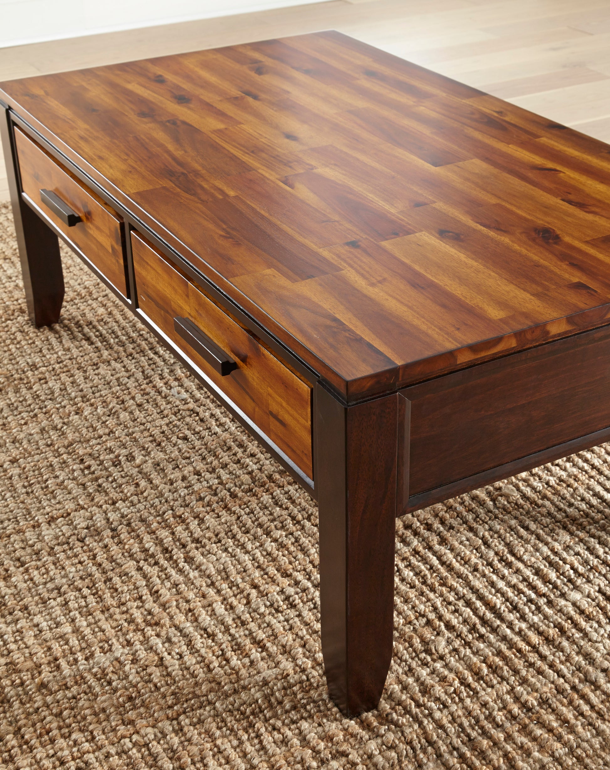 Abaco Cocktail Table Cherry Solid Wood Mdf