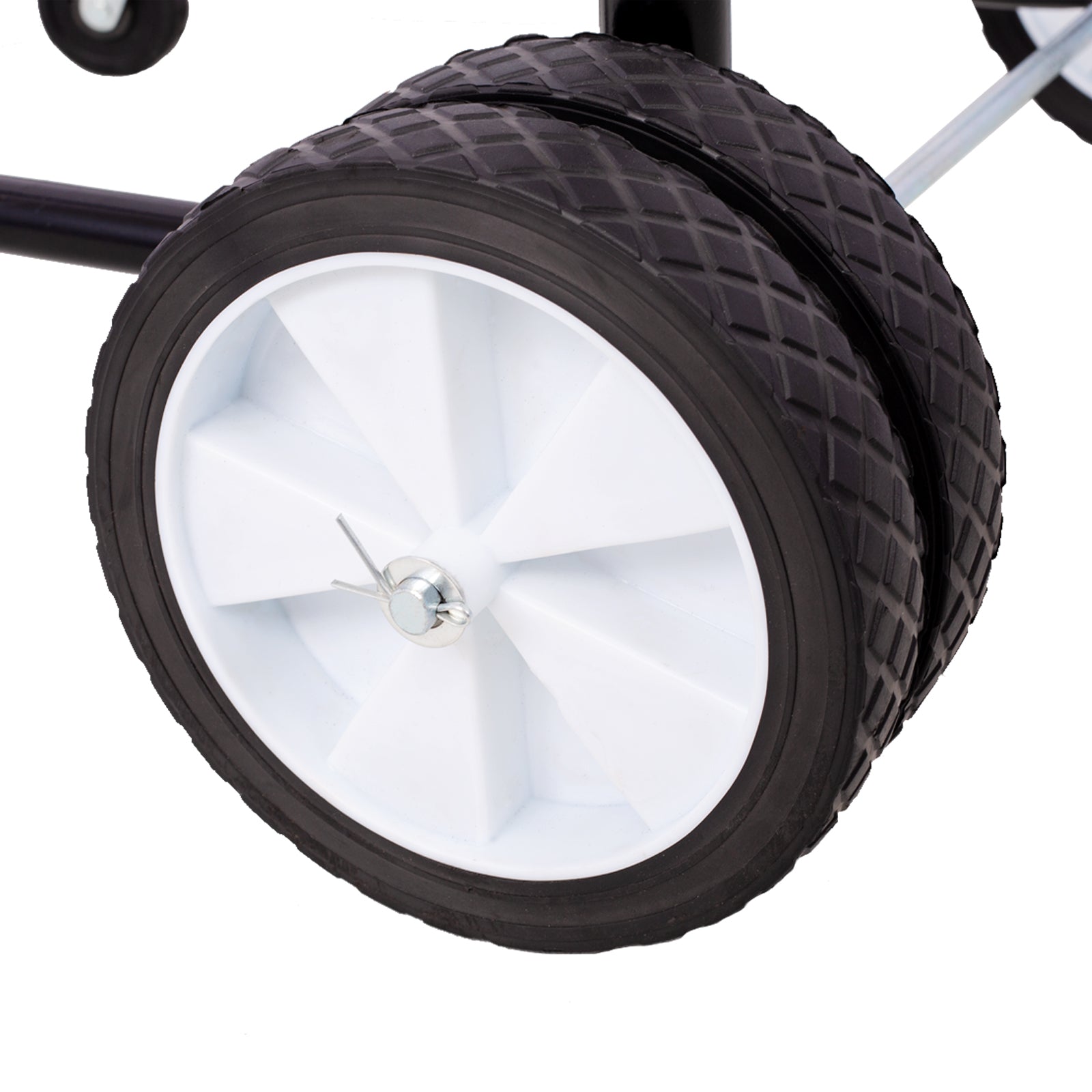 Outboard Boat Motor Stand, Engine Carrier Cart Dolly For Storage, 315Lbs Weight Capacity, W Wheels Black Black Metal