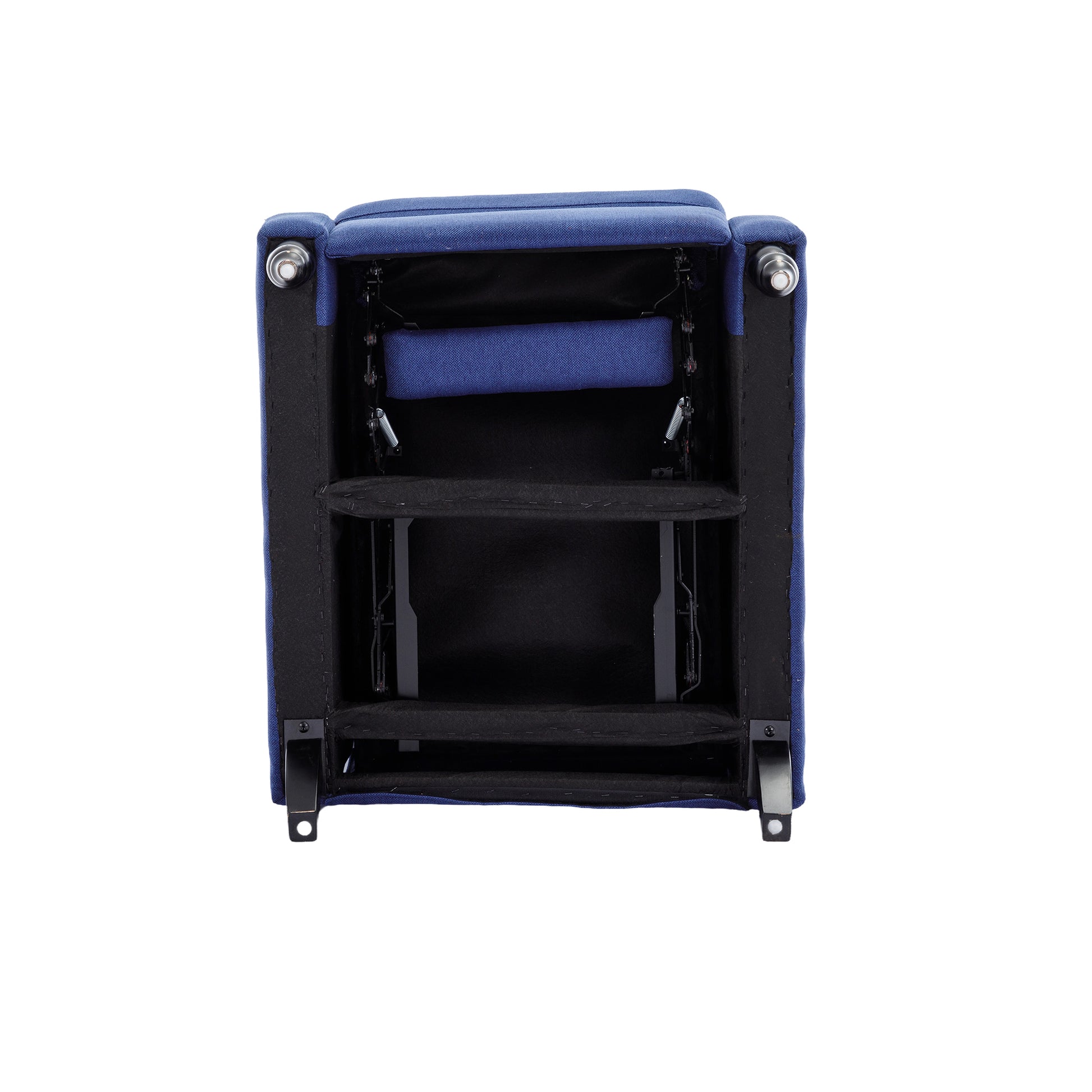 Coolmore Modern Comfortable Upholstered Leisurechair Recliner Chair For Living Room Navy Primary Living Space Rubberwood Foam Linen