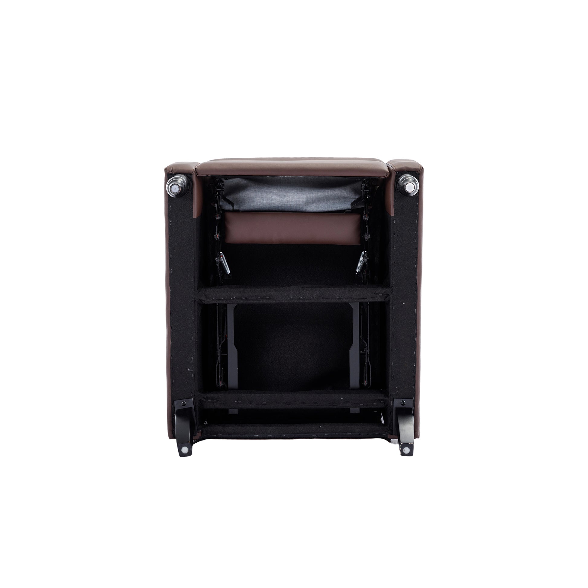 Coolmore Modern Comfortable Upholstered Leisurechair Recliner Chair For Living Room Brown Primary Living Space Rubberwood Foam Pu Leather