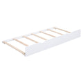Twin Size Daybed With Storage Shelves, Blackboard, Cork Board, Usb Ports And Twin Size Trundle, White Box Spring Not Required Twin White Wood Pine Daybeds Solid Wood Mdf