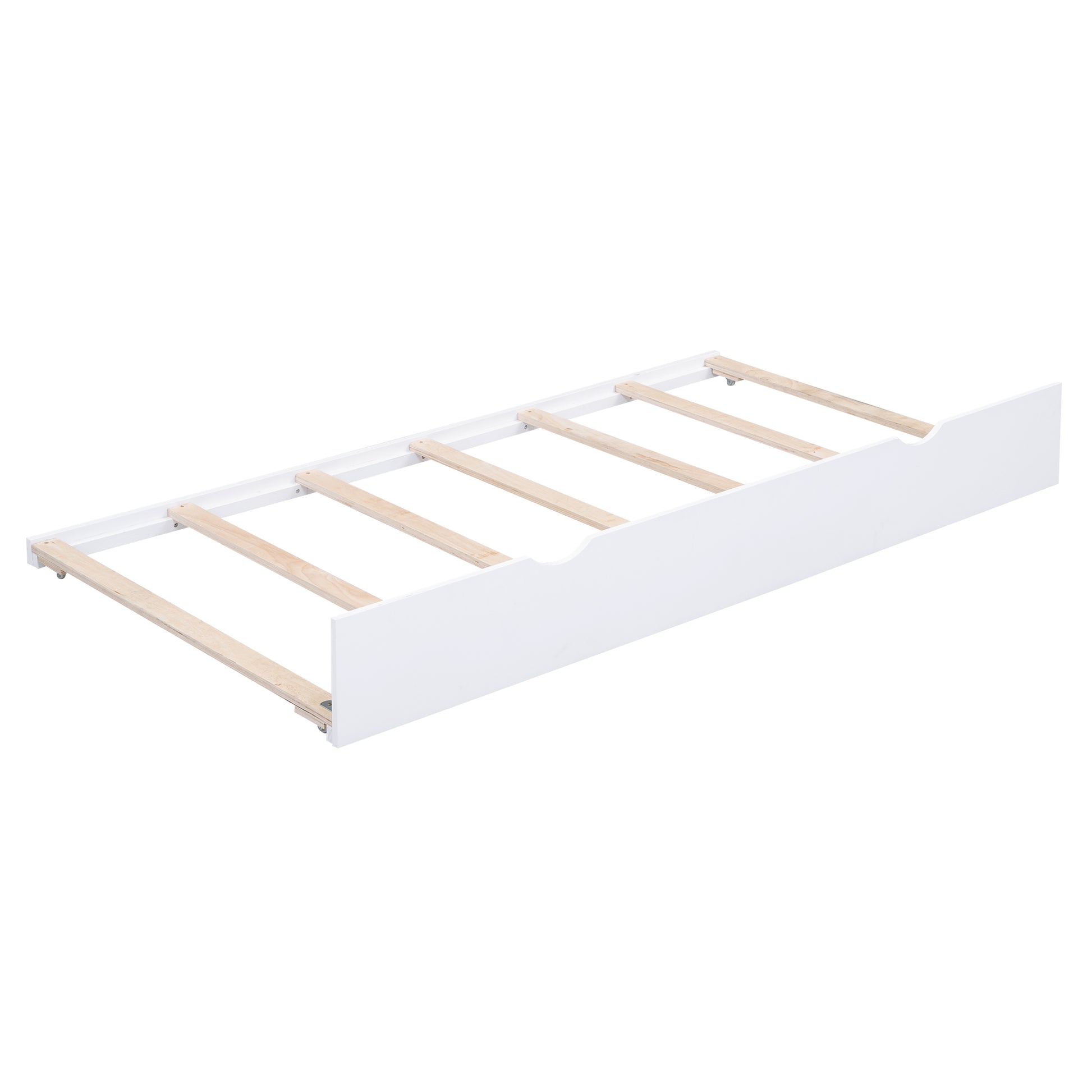 Twin Size Daybed With Storage Shelves, Blackboard, Cork Board, Usb Ports And Twin Size Trundle, White Box Spring Not Required Twin White Wood Pine Daybeds Solid Wood Mdf