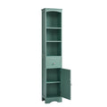 Tall Bathroom Cabinet, Freestanding Storage Cabinet green-mdf