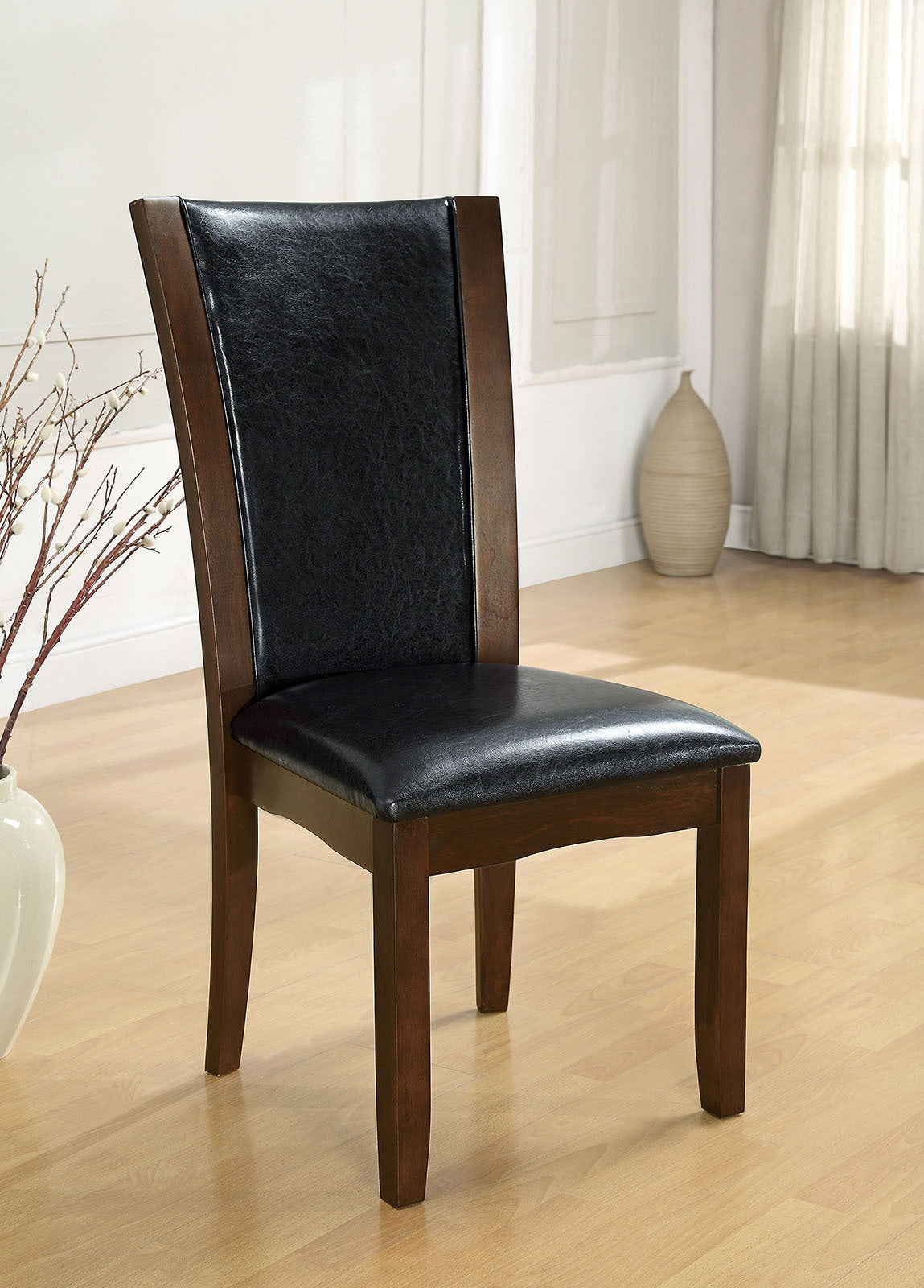 Style Comfort Contemporary 2pcs Counter Height Chairs