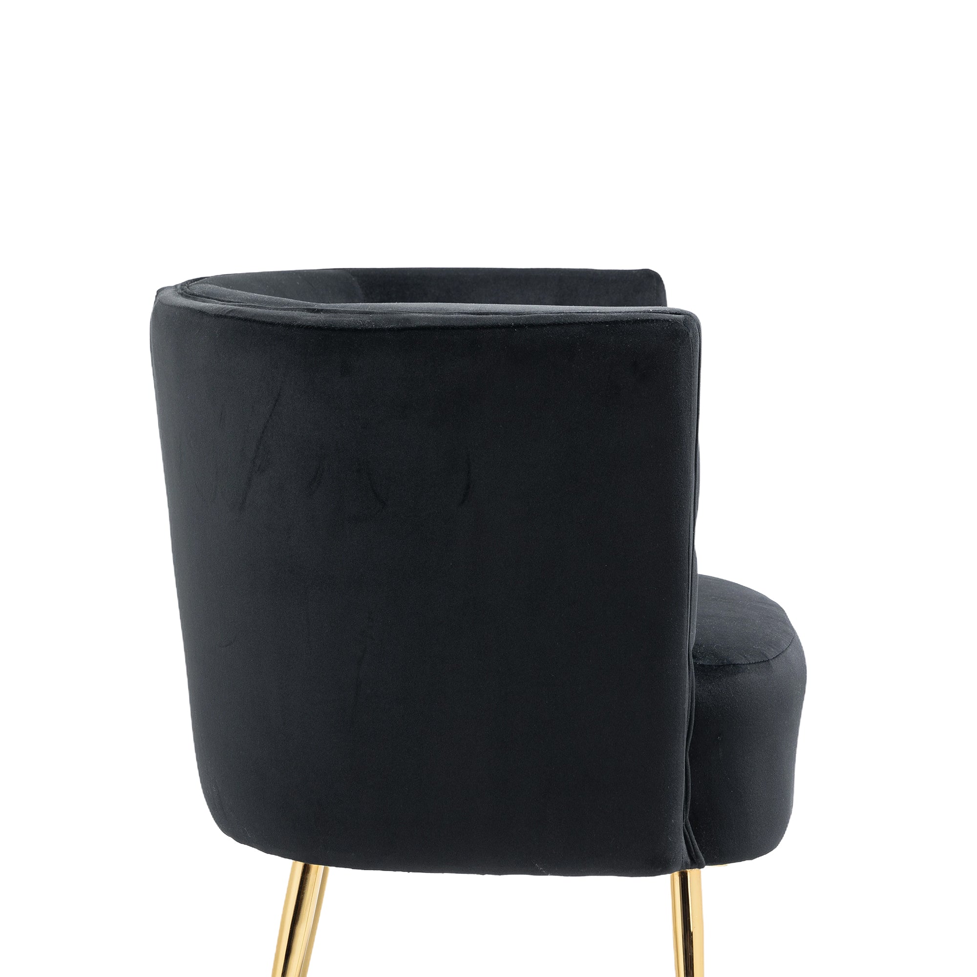 COOLMORE Accent Chair ,leisure single chair with black-velvet