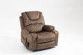 Lounge Chair Lift Chair Relax Sofa Chair Sitting Room Furniture Sitting Room Power Supply Elderly Electric Lounge Chair 180 Degree Lying Flat Brown Cotton Velvet