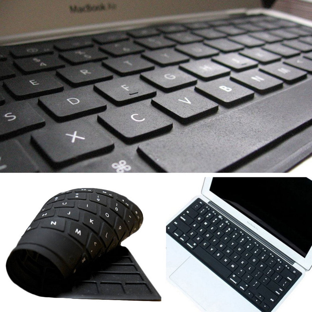 13.3 Air 13.3 15.4 Retina Keyboard Protector Black Black Plastic