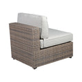 Weather Resistant Sectional Stain And Fade Resistant, Removable Cushions Outdoor Comfort, Indoor Looks Gray Foam Polyester