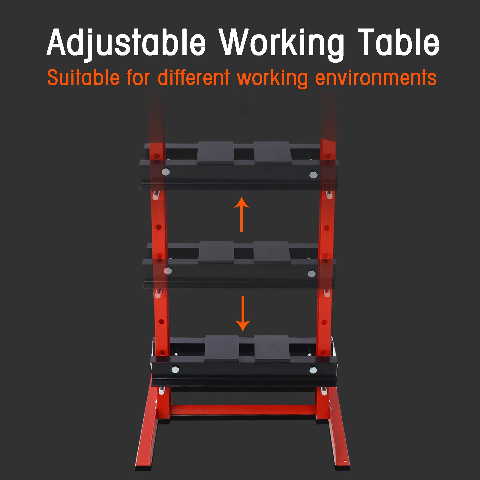 Hydraulic Shop Press ,12 Ton Capacityfloor Mount ,With Press Plates, H Frame Garage Floor Press, Adjustable Working Table Height,Red Red Steel