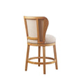 Upholstered 360 Degree Swivel Counter Stool 25