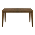 Cove Rectangle Extension Dining Table Walnut Wood