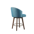 Upholstered 360 Degree Swivel Counter Stool 26