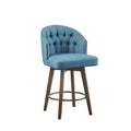 Upholstered 360 Degree Swivel Counter Stool 26