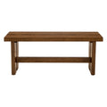 Dining Bench Brown Wood