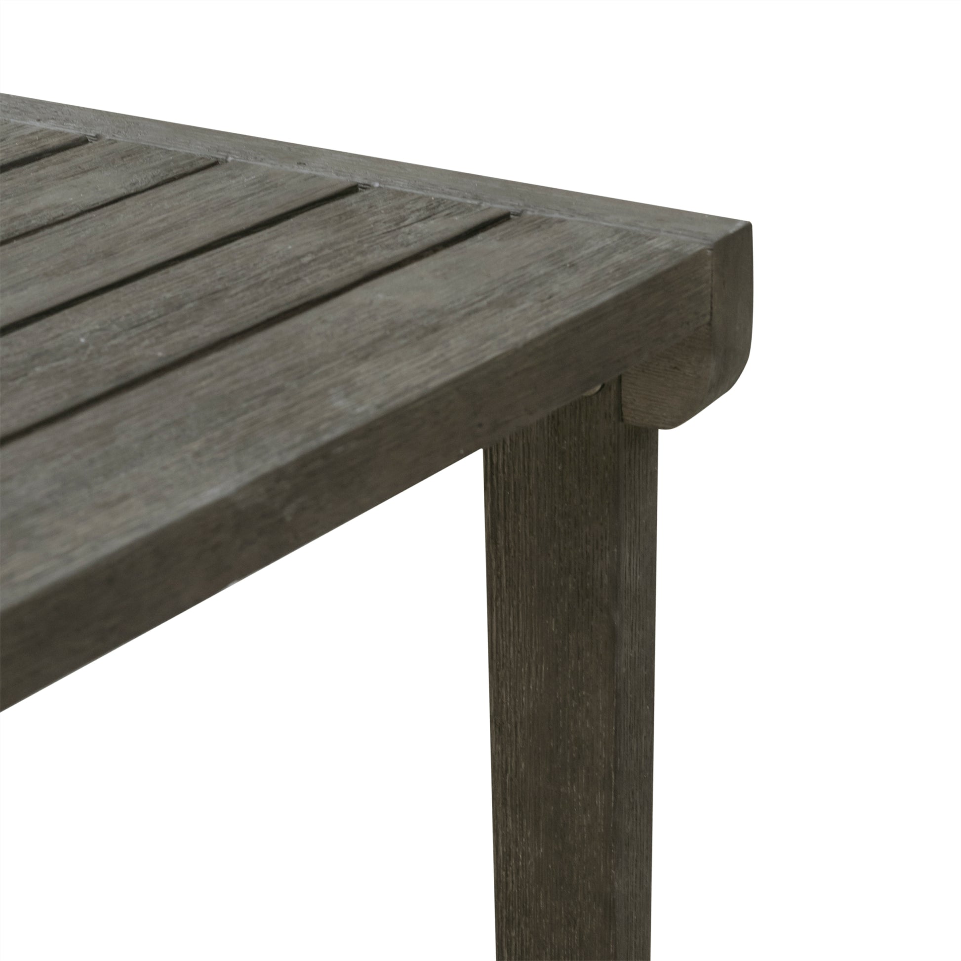 Caladesi Poolside Grey Washed Vintage Wood Side