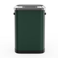 50L Smart Automatic Trash Cans Full Intelligent Sensor Green Green Steel