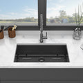 Gunmetal Black Kitchen Sink 33