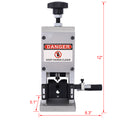 Manual Scrap Wire Stripping Machine, Drill Powered Copper Wire Peeler Machine, Scrap Cable Stripper For Wire Recycling, Compact & Portable Aluminum Alloy Construction, 0.06 0.98 Inch Silver Aluminium