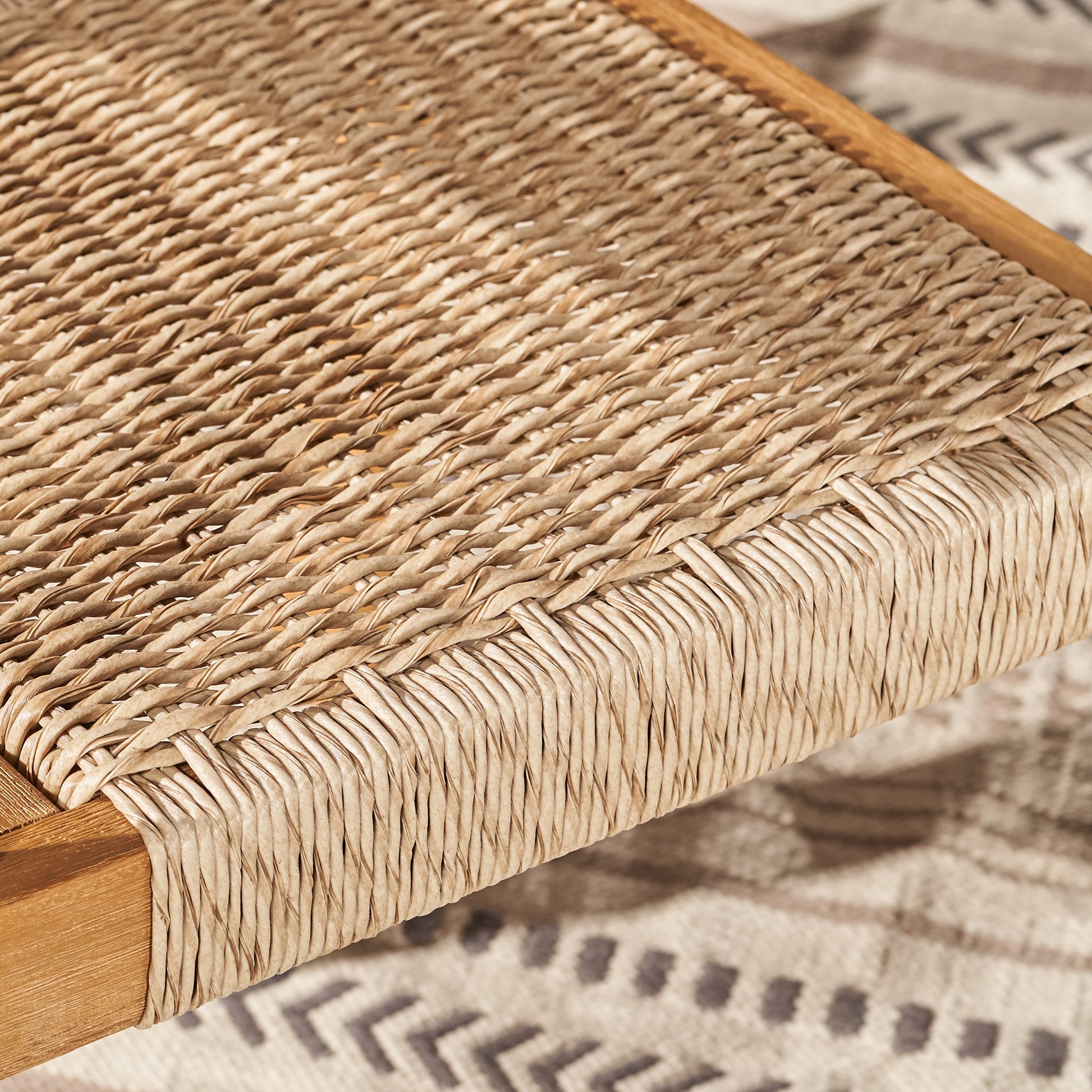 Mauricio Honey Wood Dining Chair Set Of 2 Light Brown Wood Acacia Wood