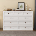 Solid Pine Murphy Bed Chest With Charging Station And Large Storage Drawer For Home Office Or Small Roomfull, White Walnut White Walnut Wood