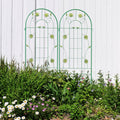 4 Pack Metal Garden Trellis 71