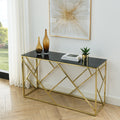 Modern Glass Console Table, 55