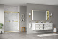 72*23*21in Wall Hung Doulble Sink Bath Vanity Cabinet white-abs+steel(q235)+wood+pvc