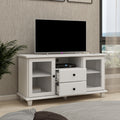 Ultra White Changhong Glass Tv Cabinet White Mdf