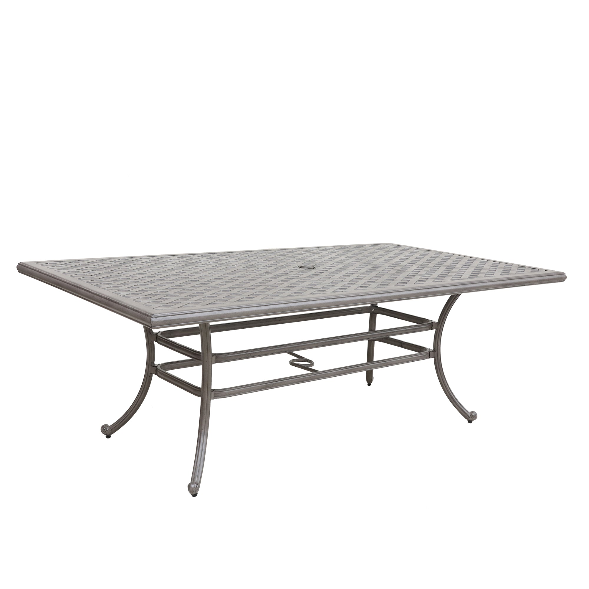46x86 Inch Cast Aluminum Rectangle Table