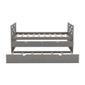 Multi Functional Daybed With Drawers And Trundle, Gray Box Spring Not Required Twin Gray Wood Pine Daybeds Pine